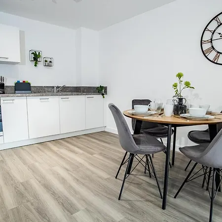 Apartamento Smith House 1&2 Bed Apts Near Brindley Place, Canals, Bhm Arena, Broad St, Free Parking By Opulent Birmingam